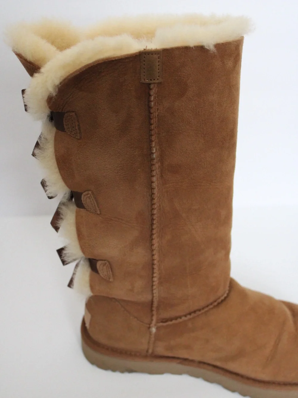 UGG Bailey Bow ll Tall Boots Women’s Size 7 Chestnut Winter Boots